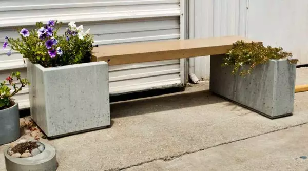 How to make a bench: Original ideas (drawings, photo reports)