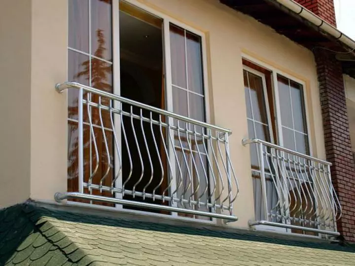 Elegant balkon: Franse versie