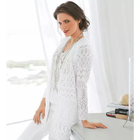 OpenWork Cardigans Cromans: ဓါတ်ပုံများနှင့်ဗွီဒီယိုများနှင့်အတူအစီအစဉ်များနှင့်ဖော်ပြချက်