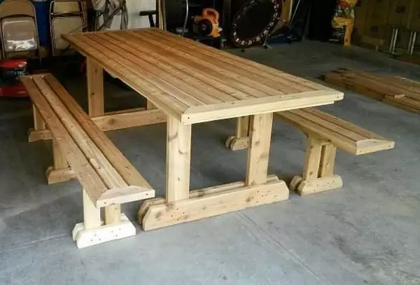 Como facer unha mesa de campo