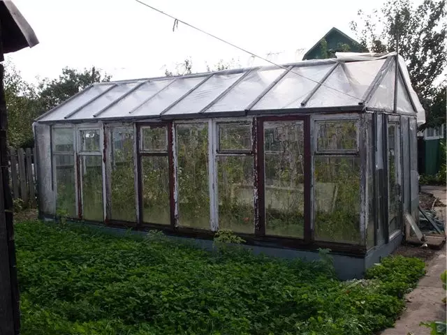 Giunsa paghimo ang usa ka greenhouse o greenhouse gamit ang imong kaugalingon nga mga kamot (16 nga mga litrato)