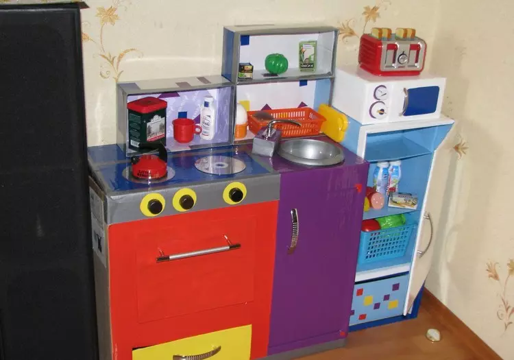 Karton kutular: Ev için çocuklar ve fikirler için oyuncaklar (39 fotoğraf)