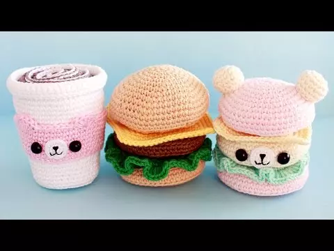 Amigurumi Cats：产品方案与初学者的照片和视频