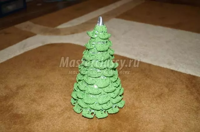 Отворите Божићно дрвце: Цроцхет узорак са шемама и описима