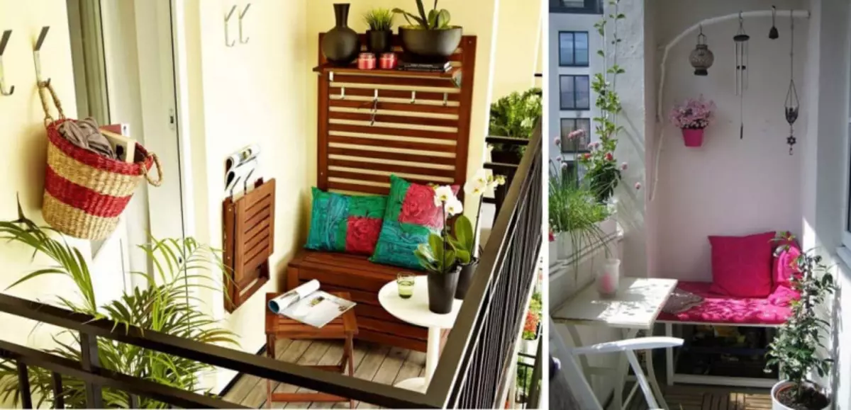 Petit balcon: design et photo