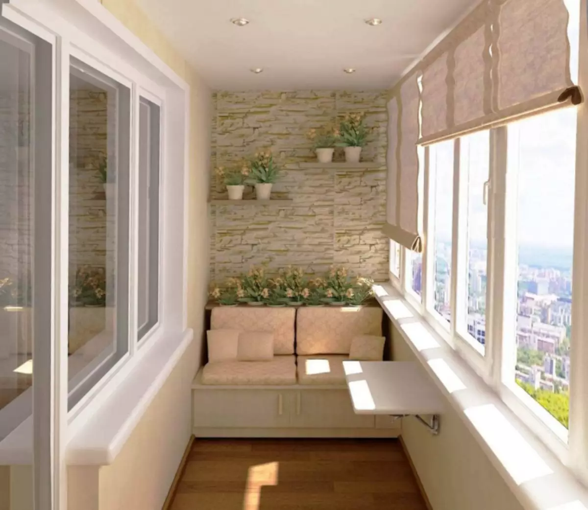 Little balkon: Desain lan foto