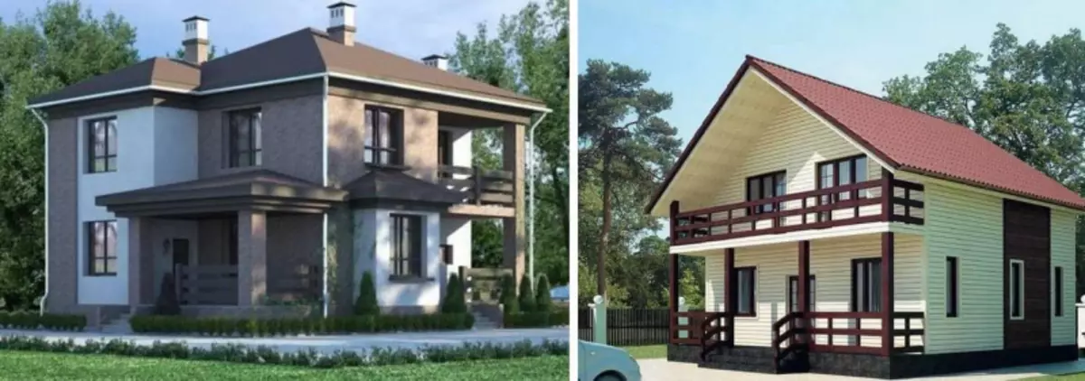 בית עם מרפסת ומרפסת: פרוייקט מסגרת
