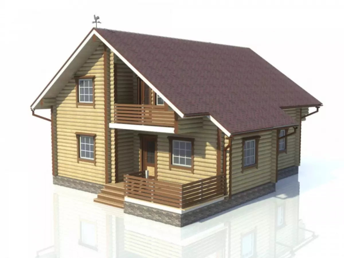 Hus med balkon og terrasse: Framework Project