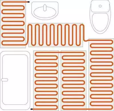 טכנולוגיה הנחת רצפת חשמל חשמלי תחת אריח לעשות את זה בעצמך (וידאו)