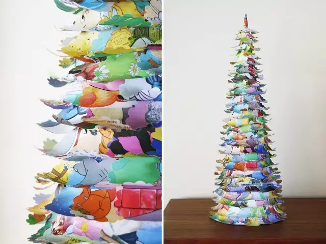 Fra hvad og hvordan man laver et juletræ til det nye år (53 billeder)