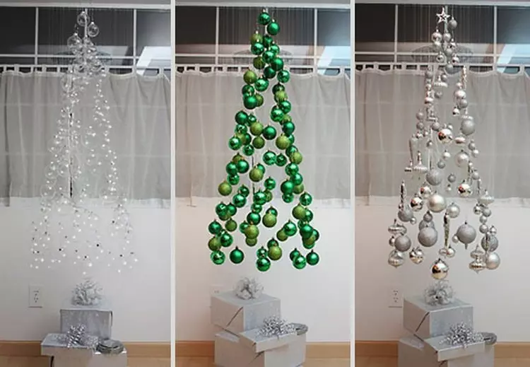 Yeni Yıl için neye ve nasıl Noel ağacı yapılır (53 fotoğraf)