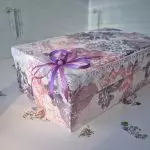 [Create at home] Decor boxes from under shoes do it yourself