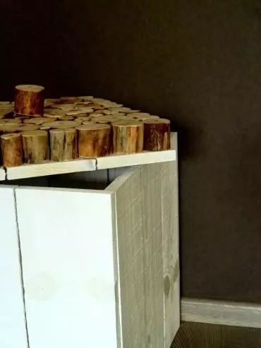 Ako vytvoriť konferenčný stolík z brezového pruhu s vlastnými rukami: Master Class s pokynmi a fotografiami