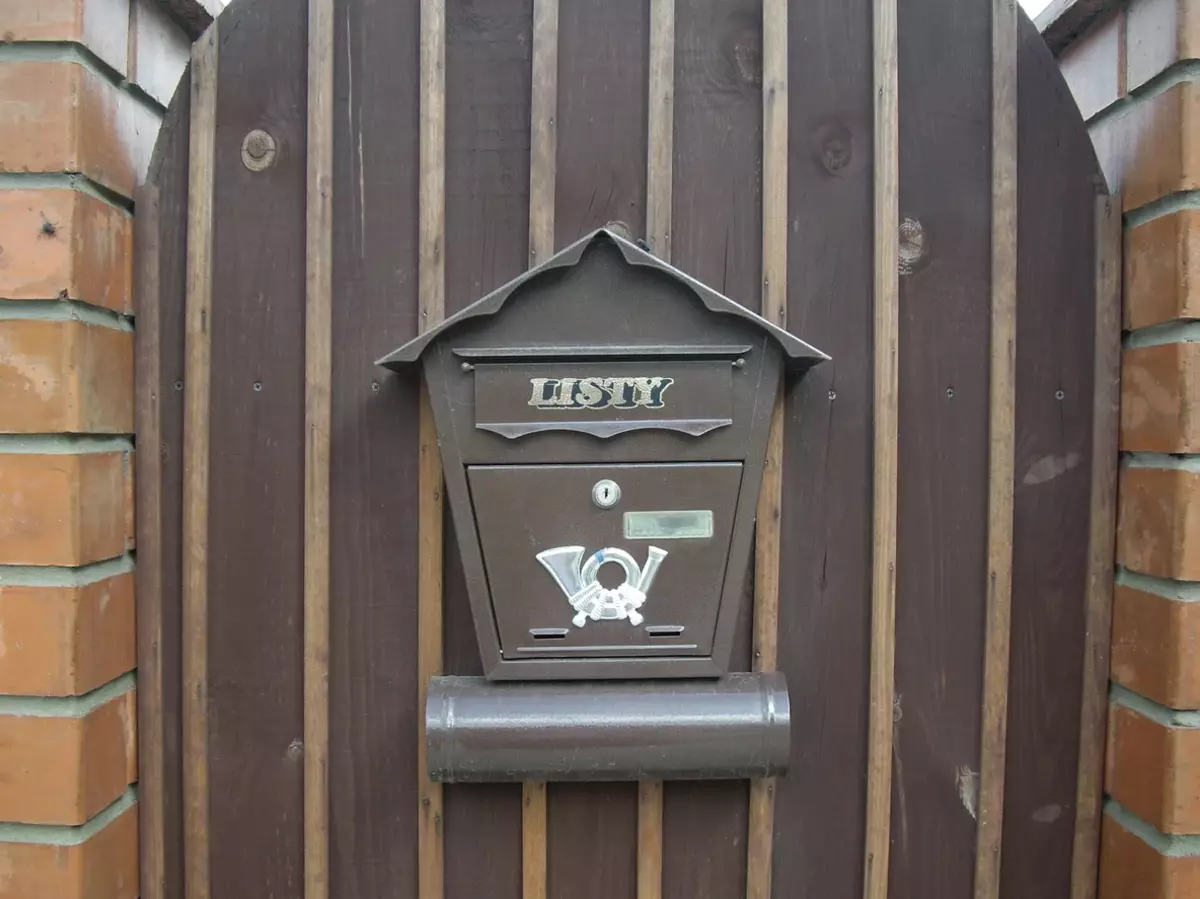 Caixa de correo para unha casa de campo [5 ideas interesantes]