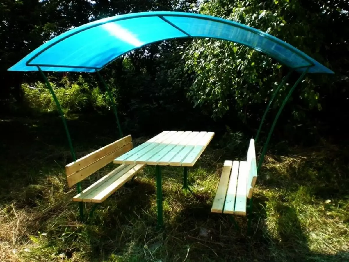 Альтанки для дачі своїми руками: місце для відпочинку під дахом в саду (40 фото)