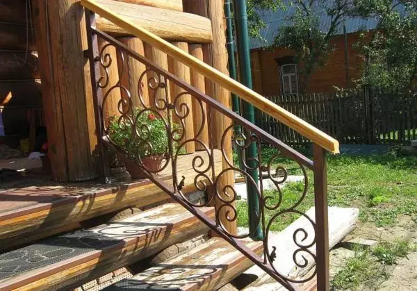 Installation of handrails on the stairs, wall - fastening options
