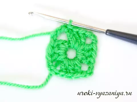 Afganî Crochet Square bi nexşe, wêne û vîdyoyan