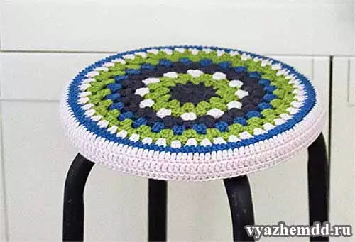 Afghan Crochet Square e nang le merero, linepe le livideo