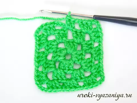 Afghan Crochet Square ndi Mapulogalamu, zithunzi ndi makanema