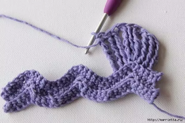 Afgaan Plaid Crochet: optyske yllúzjeskema mei beskriuwing en fideo