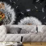 Wall Mural 3D: კომპეტენტური გამოყენება ინტერიერში