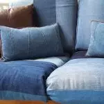 Decor ti yara lati awọn sokoto atijọ