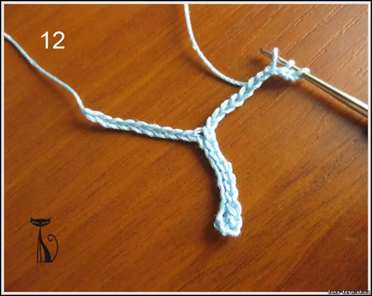 Butterfly Crochet: ບົດຮຽນວິດີໂອສໍາລັບຜູ້ເລີ່ມຕົ້ນດ້ວຍຮູບພາບ