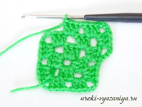 Babushkin Square Crochet: Multicolored diagrams with photos and video