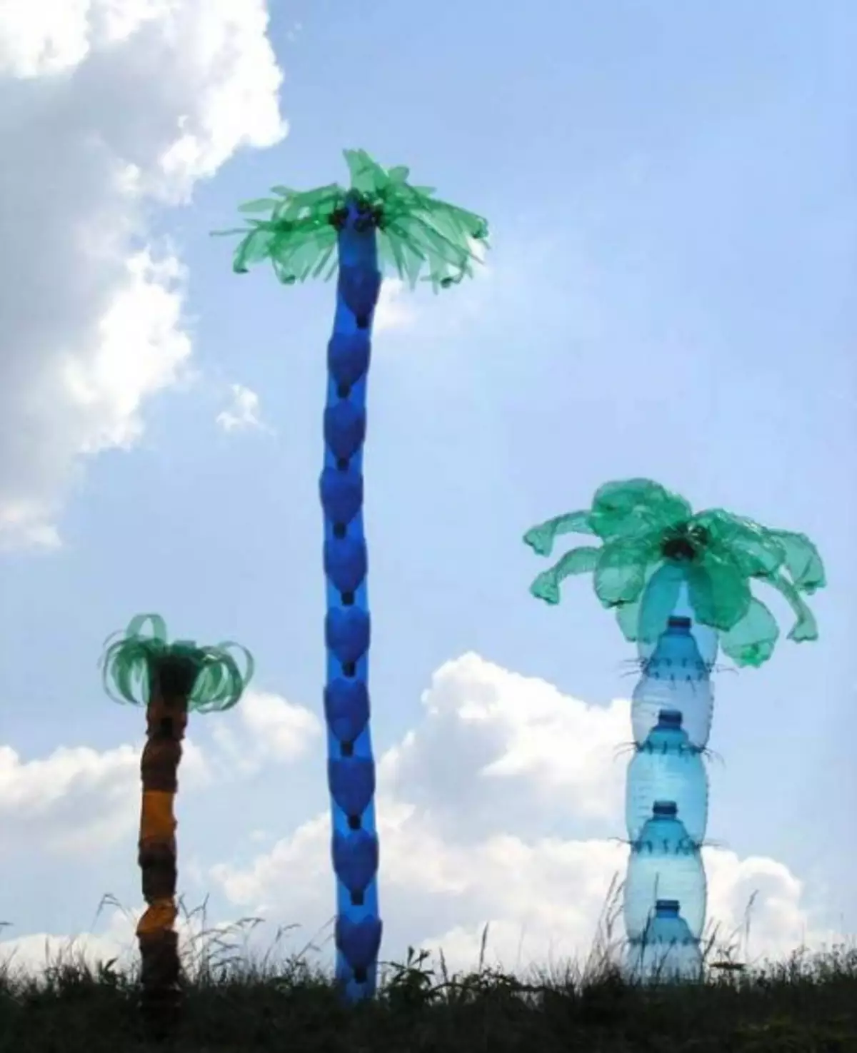 фото пальм из пластиковых