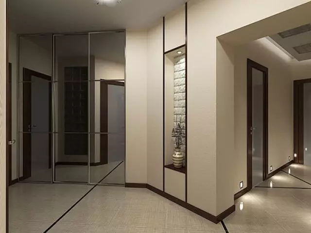 Reka bentuk lorong di apartmen