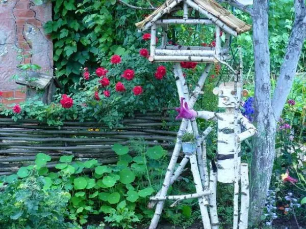 Cum de a decora o grădină, gospodărie, cottage (50 de fotografii)
