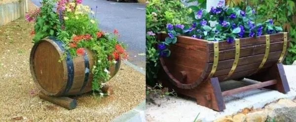 Comment faire des vases de couleurs en plein air