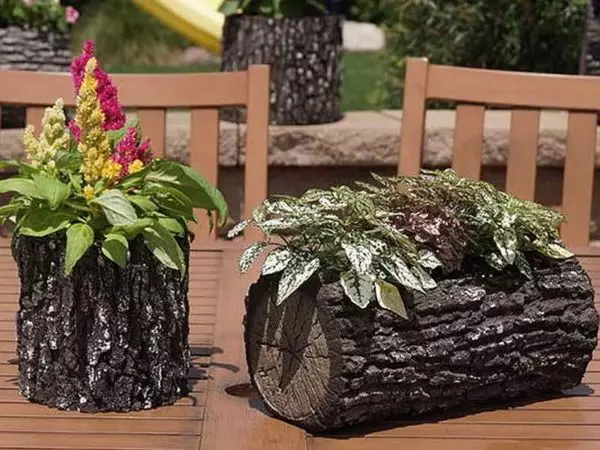 How to make outdoor colors vases