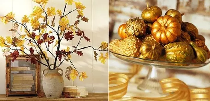 Gagasan kerajinan untuk rumah dari chestnut, biji, kerucut, spikelet, dan hadiah alam musim gugur lainnya (28 foto)