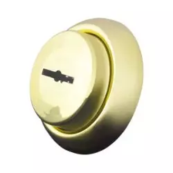 Bronmark sur une serrure de cylindre: protection en détail