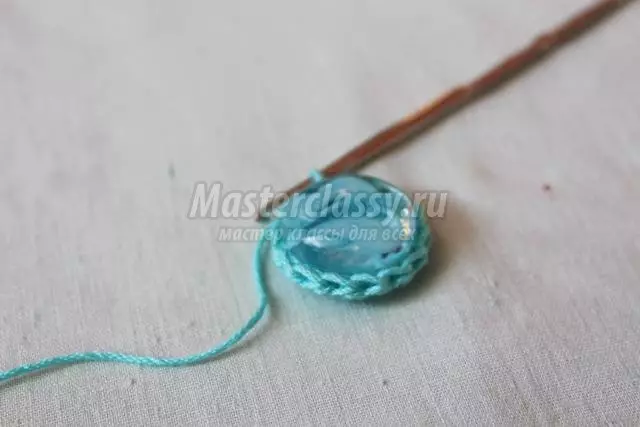 Crochet Brooch: Gahunda n'ibisobanuro hamwe na Master News na Video