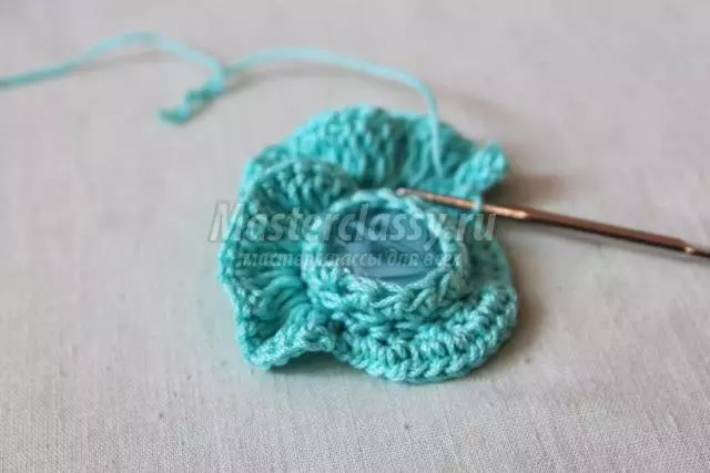 Crochet Brooch: Gahunda n'ibisobanuro hamwe na Master News na Video