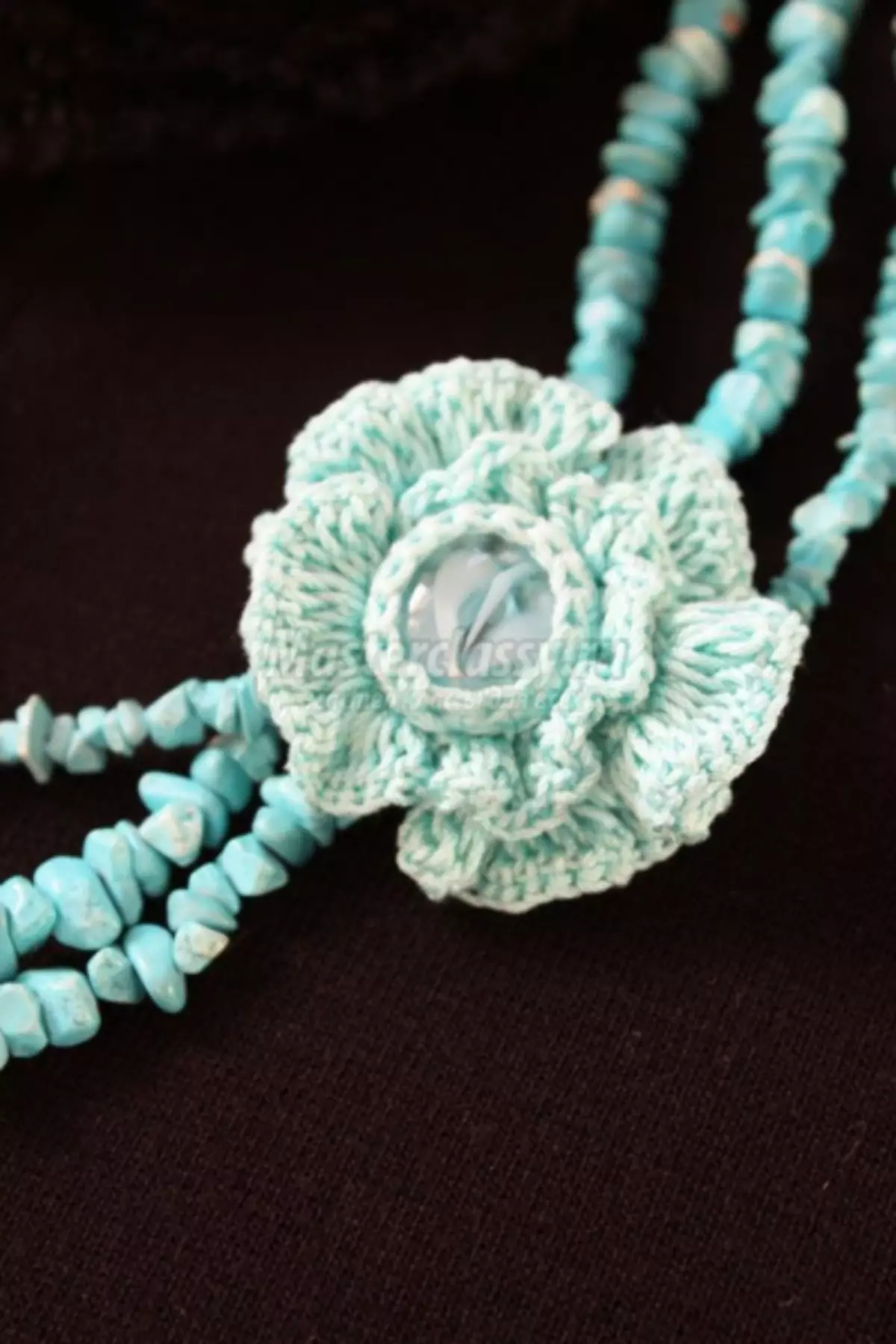 Crochet Brooch: Gahunda n'ibisobanuro hamwe na Master News na Video