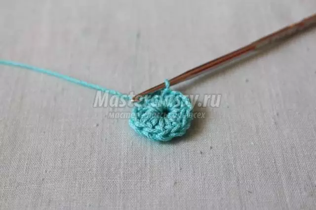 Crochet Brooch: Gahunda n'ibisobanuro hamwe na Master News na Video