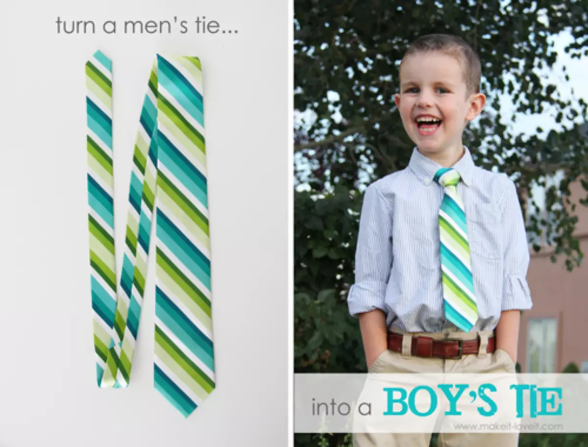 Cravate pour enfants le faire vous-même