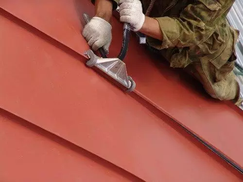 Metall (gefaltetes) Dach. Gerätetalldach