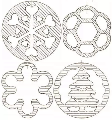 Beure els elements decoratius del braç de fusta contraxapada