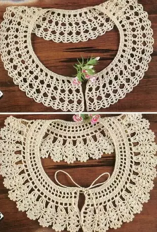 Collier de crochet: classe de maste avec des schémas et une vidéo