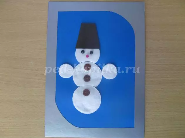 Snowman aus Kotteng Disken Schrëtt mat Fotoen a Video