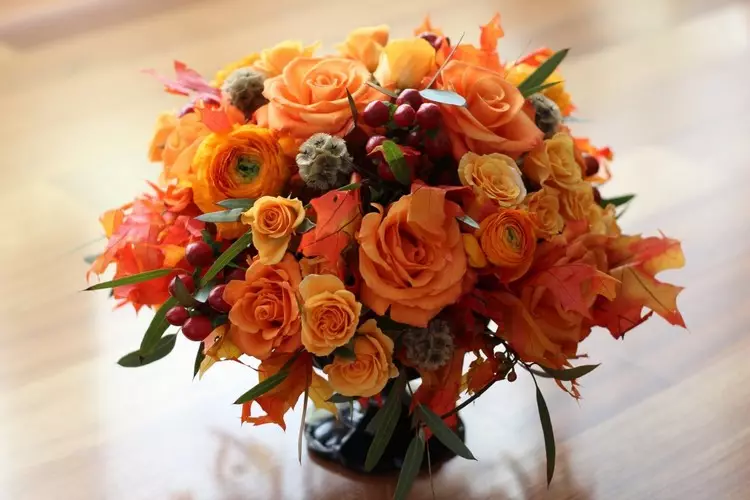 Artesanía de otoño: 10 ideas para el bouquet de otoño (33 fotos)