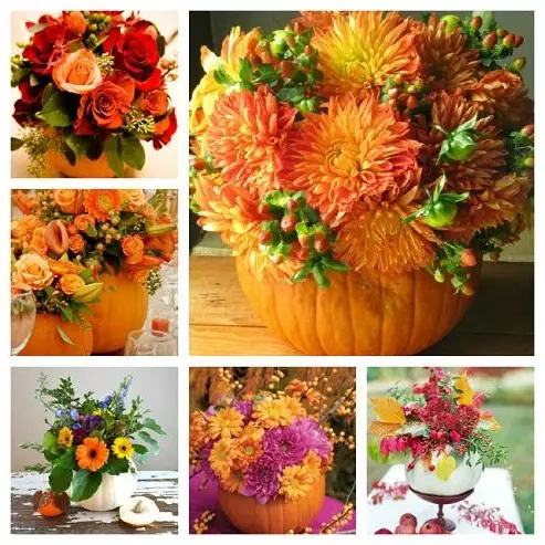 Идеи за занаяти от есенни цветове (56 снимки)