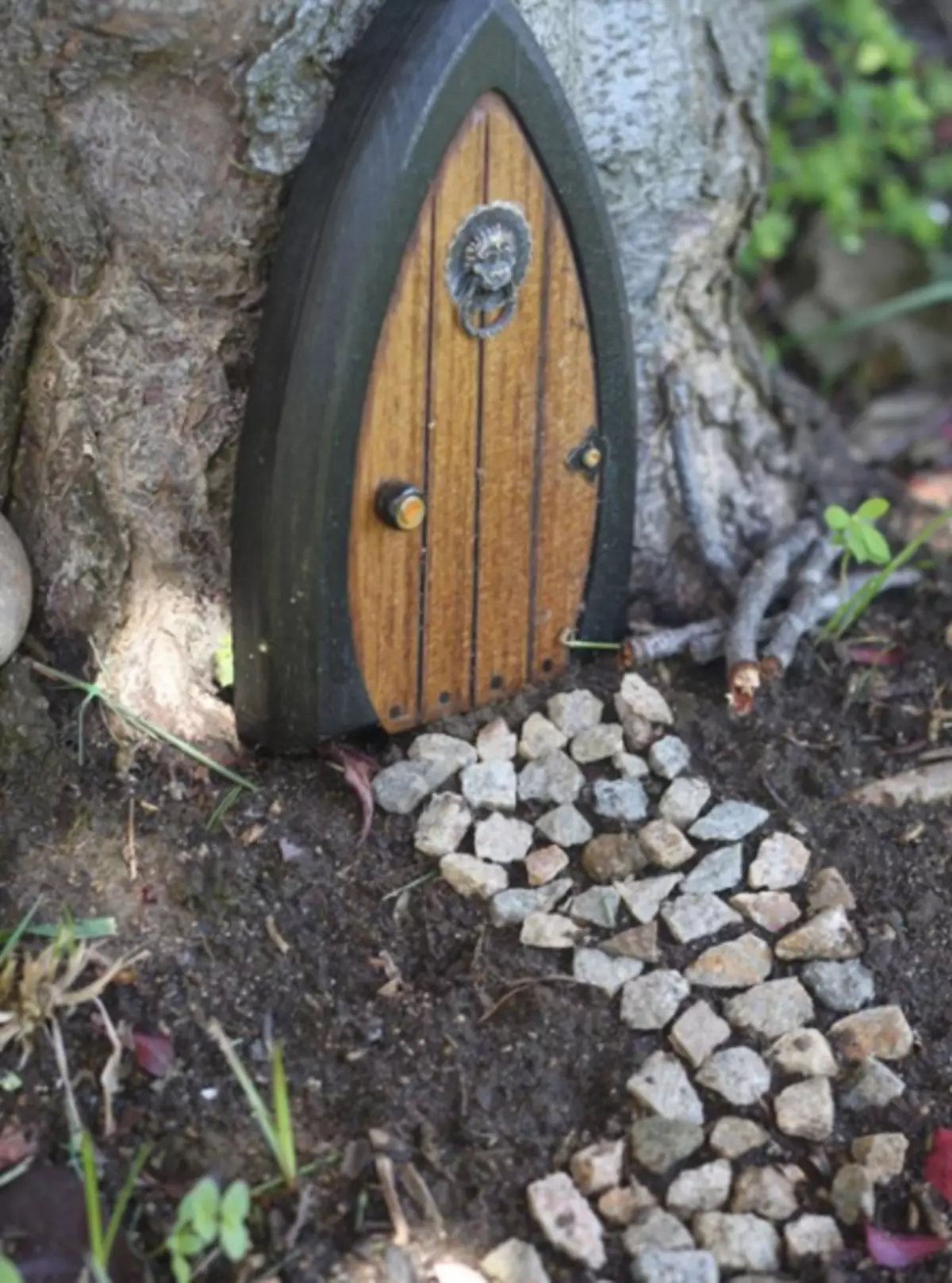Dominika do wróżków, elfów i gnomów w ogrodzie w domku (20 zdjęć)