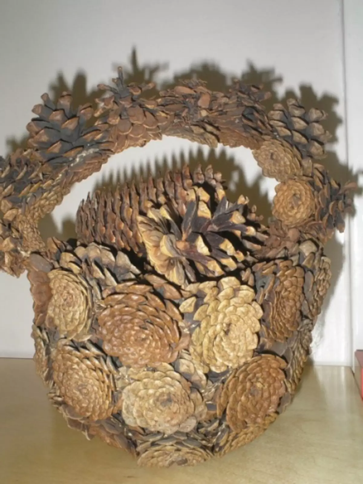 秋季籃子：自然材料的工藝品的一些想法