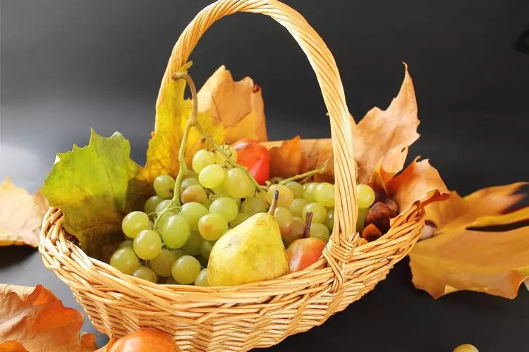 Autumn basket: a few ideas for crafts from natural materials