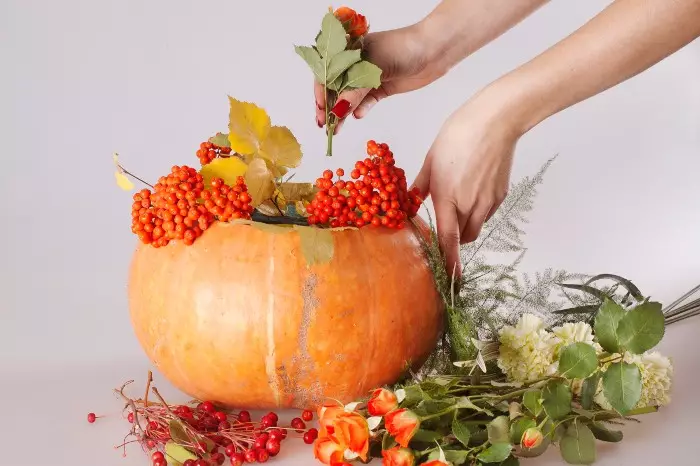 Autumn basket: a few ideas for crafts from natural materials